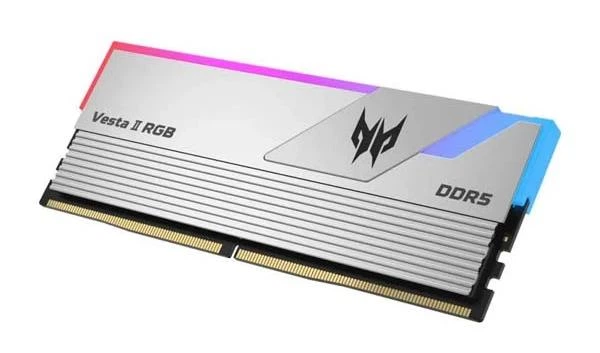 Оперативная память Acer Predator Vesta II RGB Silver DDR5 UDIMM