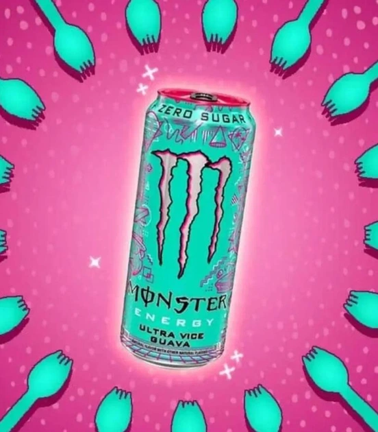 Енергетик Monster Energy Ultra Vice Guava Sugar Free Energy Drink