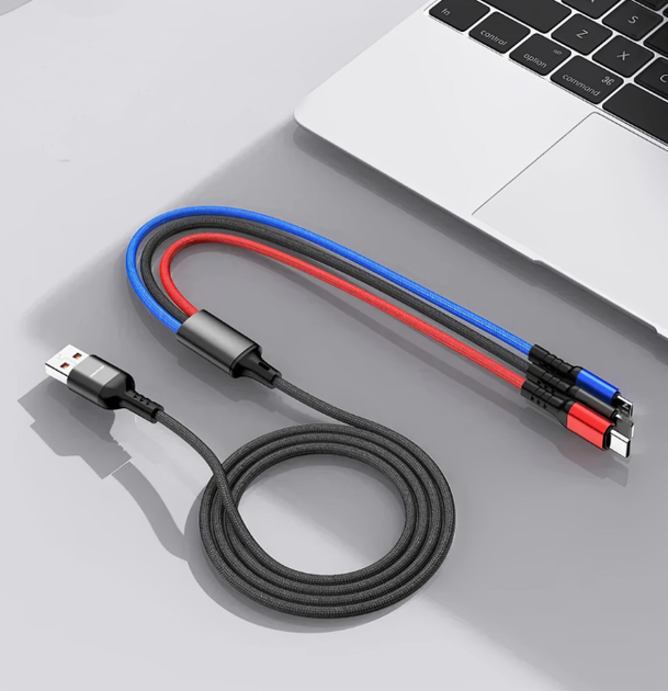 Кабель USB 3в1 AWEI CL-971 - изображение 4