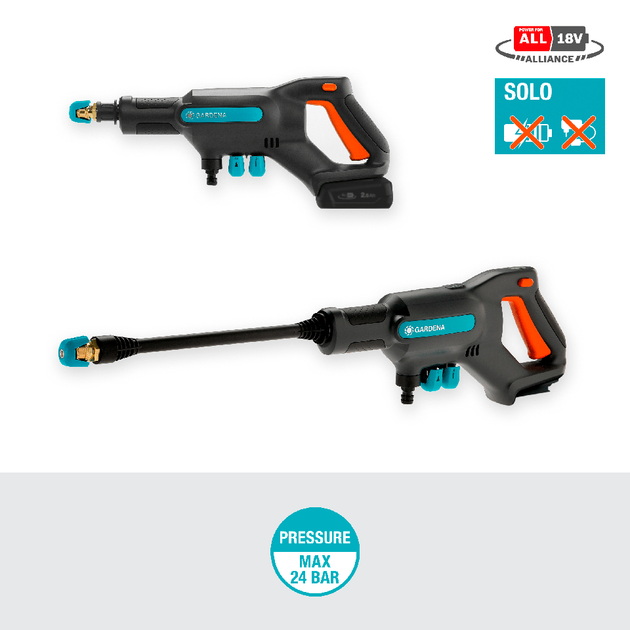 Мийка високого тиску Gardena AquaClean 24/18 В P4A (4078500053495) - зображення 4