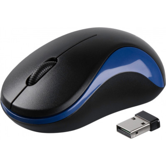 Мышка Vinga MSW-882 black - blue - изображение 1