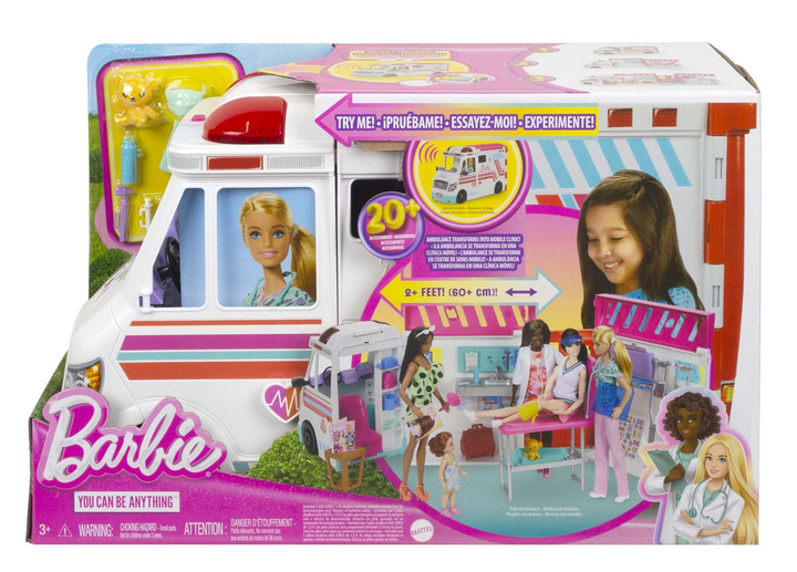 Zestaw Barbie Centrum Ratunkowe HKT79 (0194735108022) - obraz 1