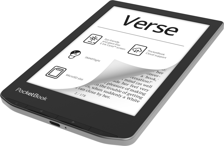 Електронна книга PocketBook 629 Verse Grey (PB629-M-WW) - зображення 4