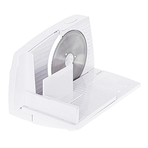 Слайсер скибочка Adler AD 4701 товщина нарізки: до 20 мм White - зображення 5