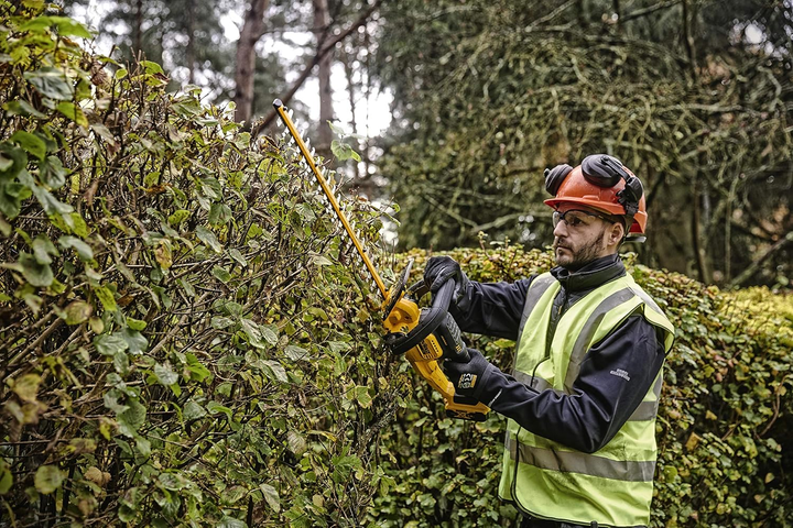 Zestaw narzędzi akumulatorowych DeWalt nożyce do żywopłotu i podkaszarka do trawy DCMHT563/DCMST561 (5035048752135) - obraz 8