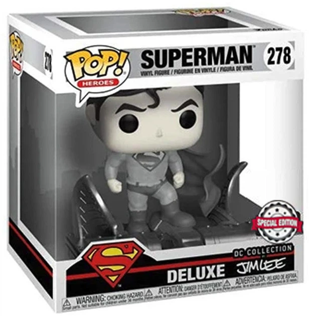 Подарунковий набір Funko Pop! & Tee DC Comics Jim Lee Superman Exclusive Фігурка 9 см + Футболка Розмір S (889698397681) - зображення 3