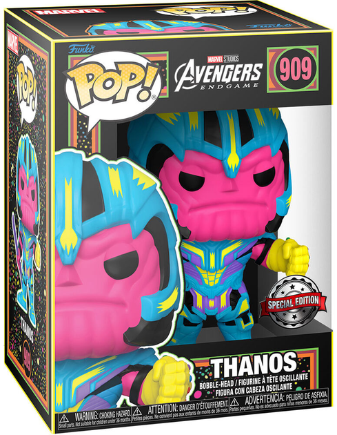 Zestaw prezentowy Funko Pop! & Tee Marvel Infinity Saga Thanos Exclusive Figurka 9 cm + Koszulka Rozmiar M (889698636018) - obraz 3