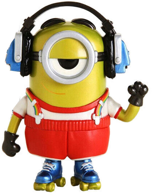 Подарунковий набір Funko Pop! & Tee Minions Roller Skating Stuart Metallic Exclusive Фігурка + Футболка Розмір S (889698484299) - зображення 3