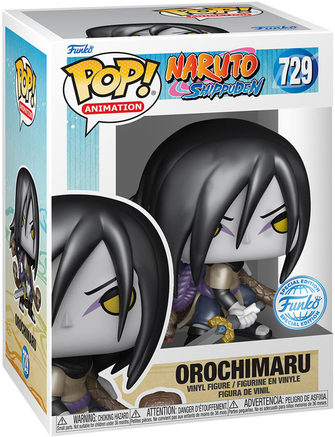 Zestaw prezentowy Funko Pop! & Tee Naruto Shippuden Orochimaru Figurka 9 cm + Koszulka Rozmiar S (889698745338) - obraz 2