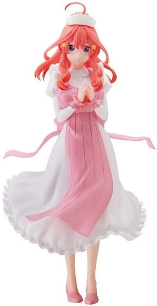 Figurka Banpresto The Quintessential Quintuplets Movie Kyunties Itsuki Nakano Nurse 14 cm (4983164195460) - obraz 1