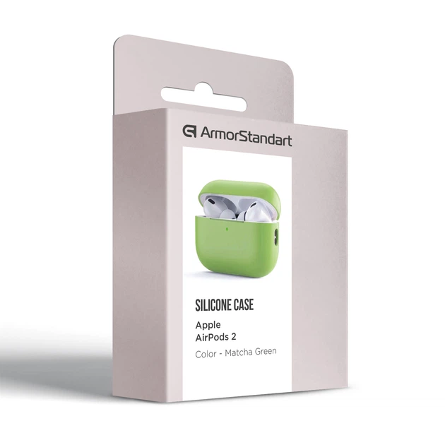 Чохол ArmorStandart Silicone Case для Apple Airpods Pro 2 Matcha Green (ARM64536) - изображение 3