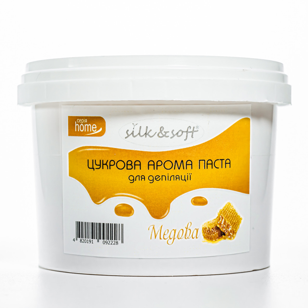 Паста для шугаринга бандажная Silk & Soft 500 г № 02 Медовая от ...