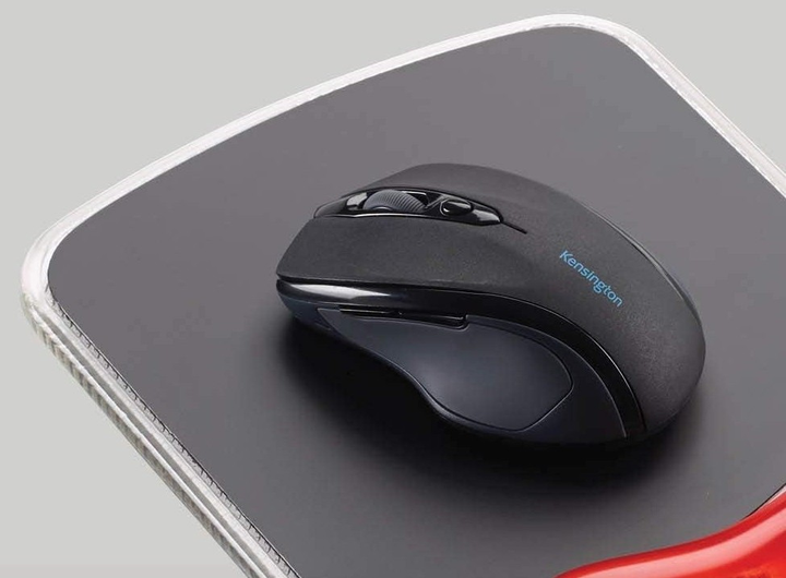 Підкладка під зап'ястя Kensington Duo Gel Mouse Pad with Integrated Wrist Support Red/Black (636638006246) - зображення 4