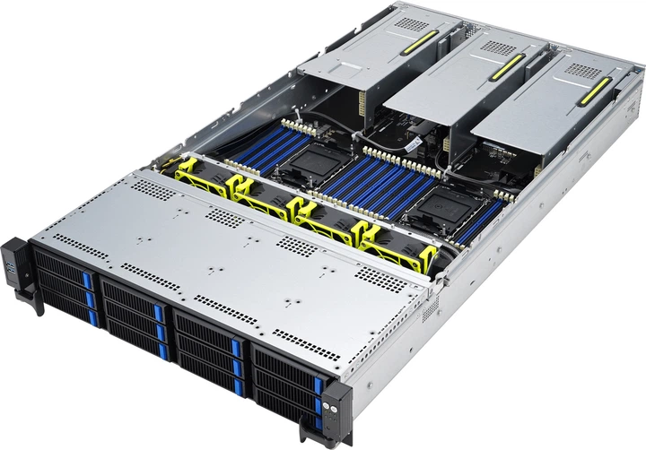 Сервер ASUS RS720A-E11-RS12U Intel Xeon 4th/5th Gen 2U (90SF01Z1-M00260) - зображення 4