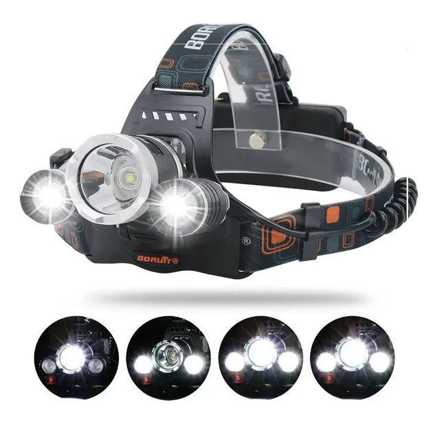 Мощный светодиодный налобный фонарь Bailong RJ-3000 - Фото 5 Мощный светодиодный налобный фонарь Bailong RJ-3000 - изображение 5