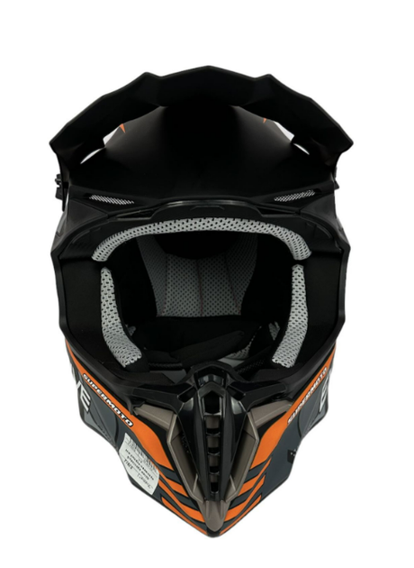 Шлем кроссовий EX-806 MX Orange black размер L - изображение 2