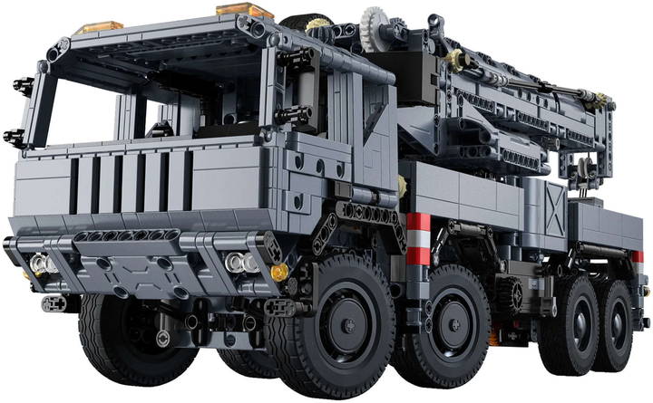 Klocki konstrukcyjne CaDa C61507W Military Crane Truck 65 cm 2686 szt (6948061929264) - obraz 6