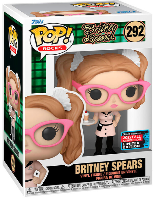 Figurka Funko Pop! Rocks Britney Spears Exclusive 9 cm (889698570664) - obraz 1