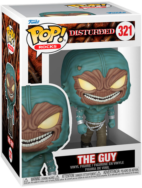 Figurka Funko Pop! Rocks Disturbed The Guy 9 cm (889698657037) - obraz 1