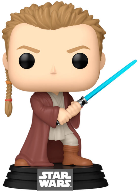 Figurka Funko Pop! Star Wars Episode 1 The Phantom Menace Obi Wan Kenobi Young 9 cm (889698760188) - obraz 2