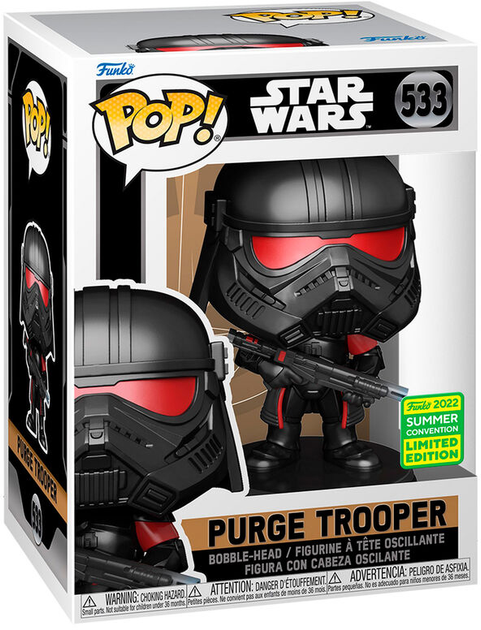 Figurka Funko Pop! Star Wars Purge Trooper Limited Edition 9 cm (889698653343) - obraz 1