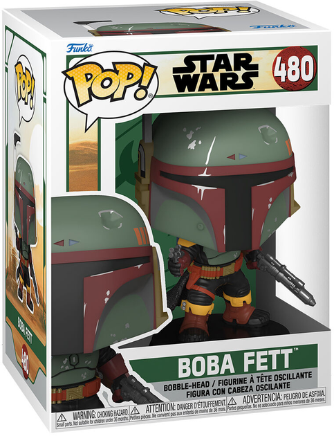 Figurka Funko Pop! Star Wars Boba Fett 9 cm (889698602365) - obraz 1