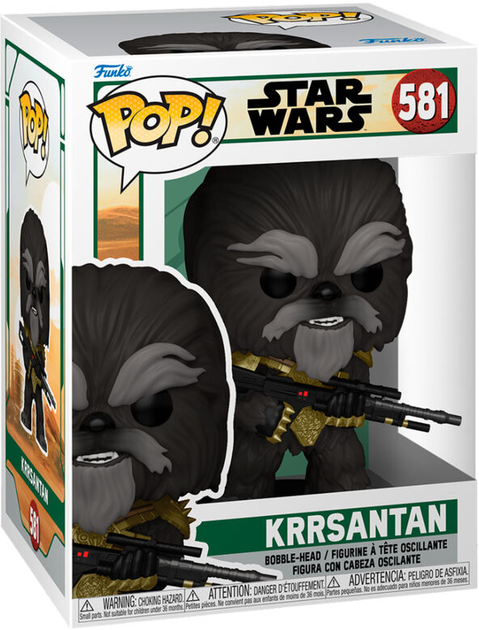 Figurka Funko Pop! Star Wars The Book of Boba Fett Krrsantan 9 cm (889698686518) - obraz 1