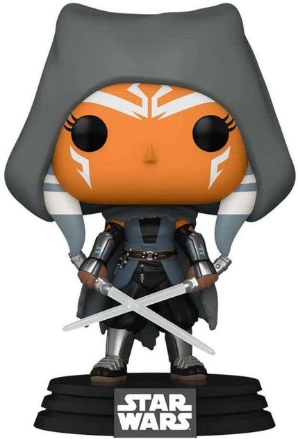 Фігурка Funko Pop! Star Wars The Mandalorian Ahsoka Hooded Exclusive 9 см (889698582858) - зображення 3