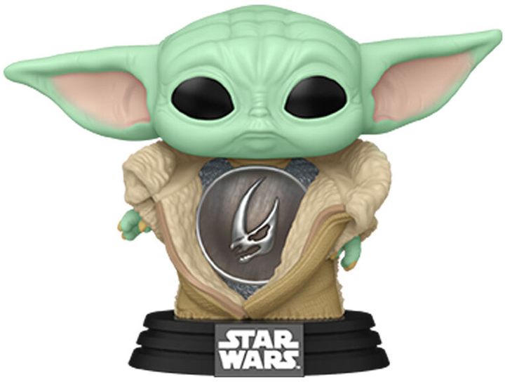 Figurka Funko Pop! Star Wars The Mandalorian Din Grogu z Zbroją 9 cm (889698800044) - obraz 3