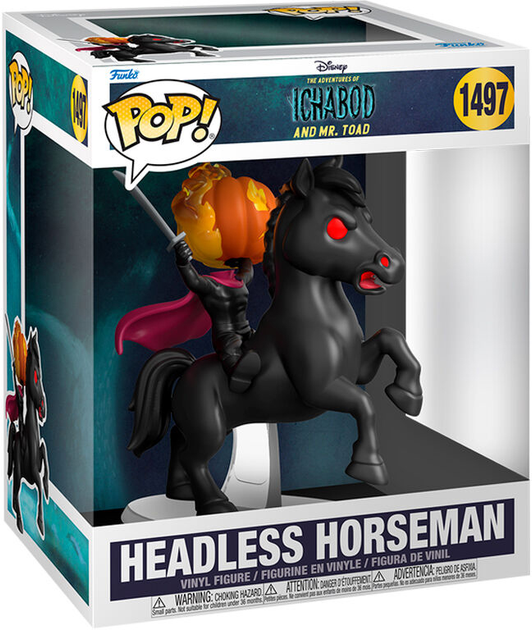 Фігурка Funko Pop! Rides Deluxe Disney The Adventure of Ichabod And Mr Toad Headless Horseman 9 см (889698809948) - зображення 1