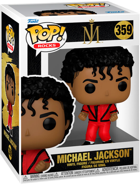 Фігурка Funko Pop! Rocks Michael Jackson 359 9 см (889698725910) - зображення 1