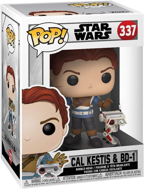 Набір фігурок Funko Pop! Star Wars Fallen Order Cal Kestis & BD-1 (889698435727) - зображення 1