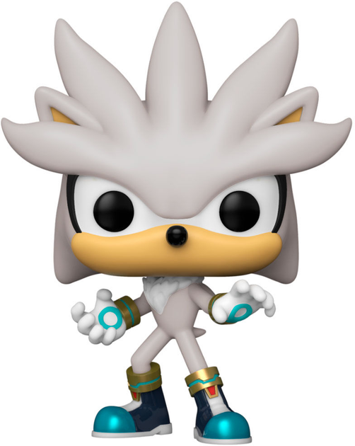 Фігурка Funko Pop! Sonic 30th Anniversary Silver the Hedgehog 9 см (889698519656) - зображення 2