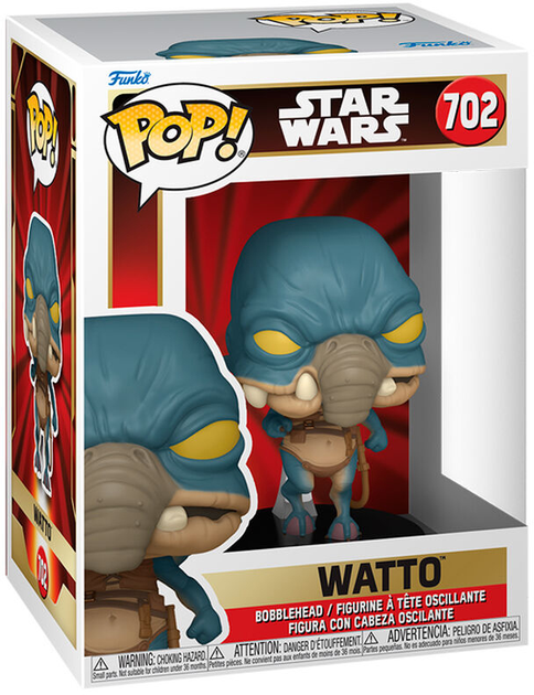 Figurka Funko Pop! Star Wars Watto 9 cm (889698760218) - obraz 1