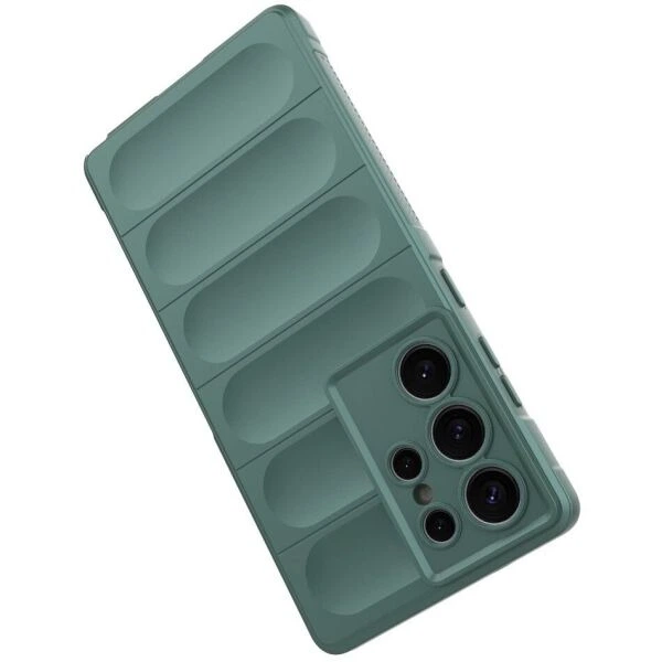 Силіконовий (TPU) чохол Deexe Terra Case для Samsung Galaxy S25 Ultra (S938) - Green - Фото 3 Силіконовий (TPU) чохол Deexe Terra Case для Samsung Galaxy S25 Ultra (S938) - Green - зображення 3