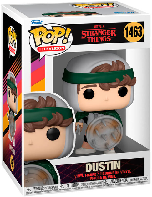 Figurka Funko Pop! Stranger Things Dustin 1463 9 cm (889698721370) - obraz 1