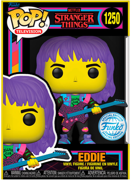 Figurka Funko Pop! Stranger Things Eddie Exclusive 9 cm (889698815482) - obraz 1