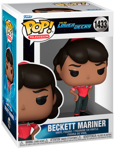 Figurka Funko Pop! Star Trek Lower Decks Beckett Mariner 9 cm (889698758420) - obraz 1