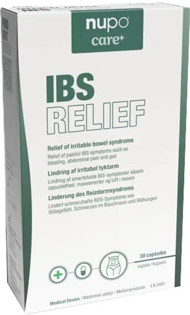 Suplement Nupo Care Relief IBS 30 szt. (5715667300084) - obraz 1