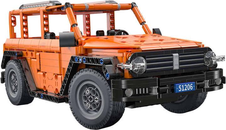 Klocki konstrukcyjne CaDa C51206W Tank SUV zdalnie sterowany 561 szt (6948061929479) - obraz 4