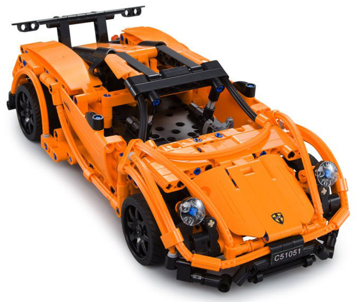 Klocki konstrukcyjne CaDa C51051W Sports Car Porsche 918 zdalnie sterowany 421 szt (6948061924733) - obraz 4
