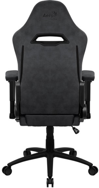 Fotel gamingowy Aerocool ROYAL AeroSuede Slate Grey (AEROROYAL-SLATE-GREY) - obraz 3