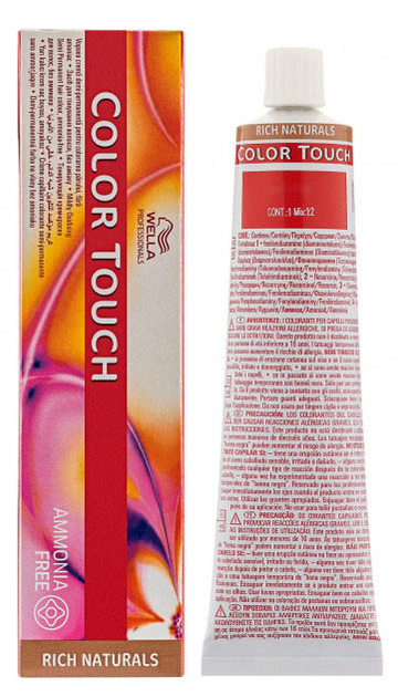 Фарба для волосся Wella Professionals Color Touch Rich Naturals 8/0 Світлий Блонд без аміаку 60 мл (8005610526973) - зображення 2