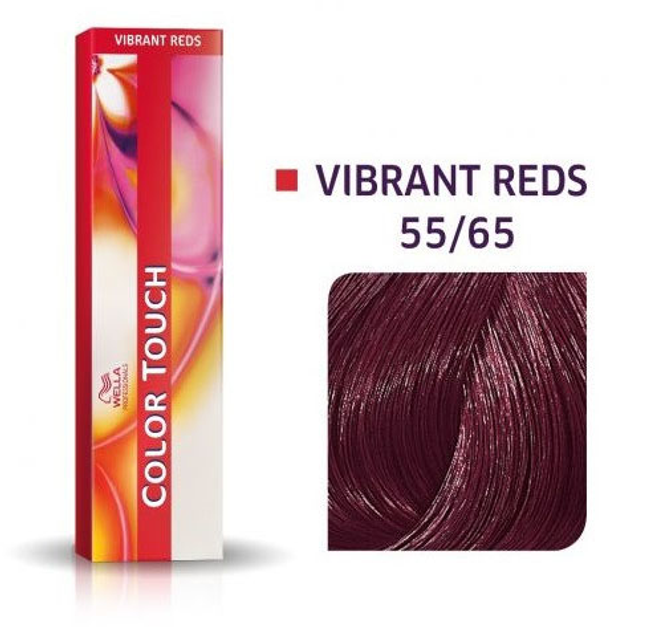 Farba do włosów Wella Professionals Color Touch Vibrant Reds 55/65 Jasnobrązowa bez amoniaku 60 ml (8005610527215) - obraz 3
