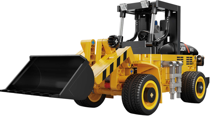 Klocki konstrukcyjne CaDa C65023W Mała ładowarka 403 szt (6948061930185) - obraz 5
