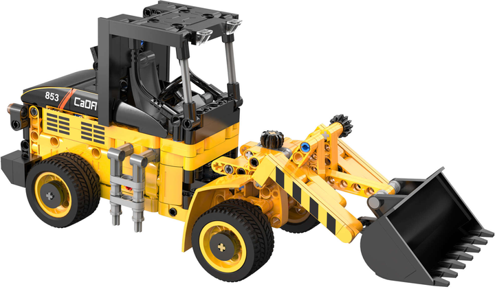 Klocki konstrukcyjne CaDa C65023W Mała ładowarka 403 szt (6948061930185) - obraz 6
