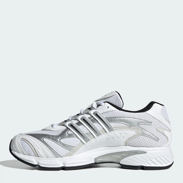 uniiii(白＋シルバー） Мужские кроссовки Adidas Temper Run 2 IH0402 43.5 (9UK) 27.5 см