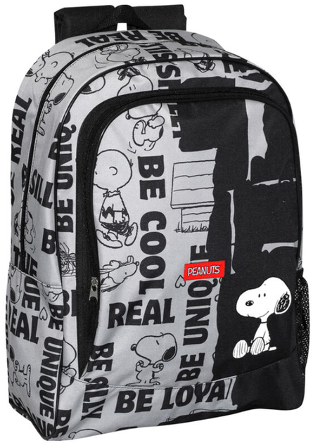 Рюкзак шкільний Perona Snoopy Grunge 42 см (8435605602687) - зображення 1