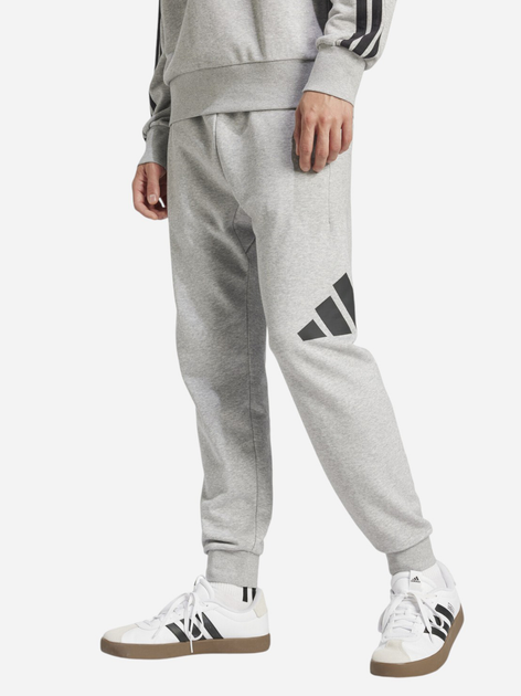Спортивные штаны утепленные мужские Adidas M Bl Ft Pt JE8969 M Mgreyh/Black (4067902837215) 