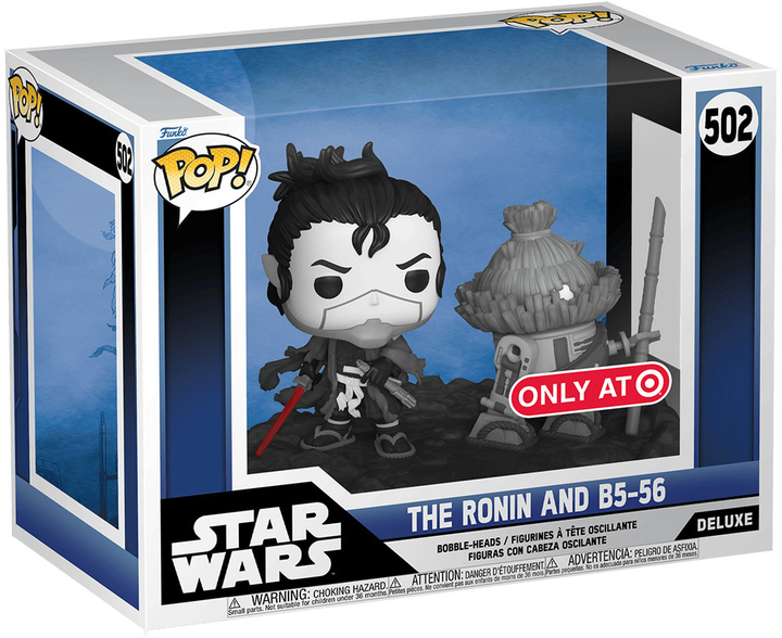 Figurka Funko Pop! Deluxe Star Wars The Ronin and B5-56 7.62 cm (889698613484) - obraz 1